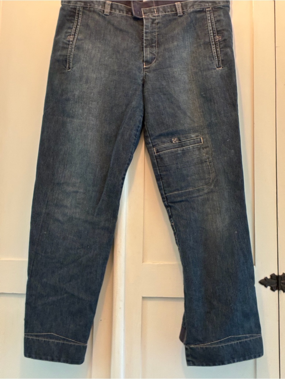 Marithe Francois Girbaud Dark Blue Denim Jeans 31 EUC